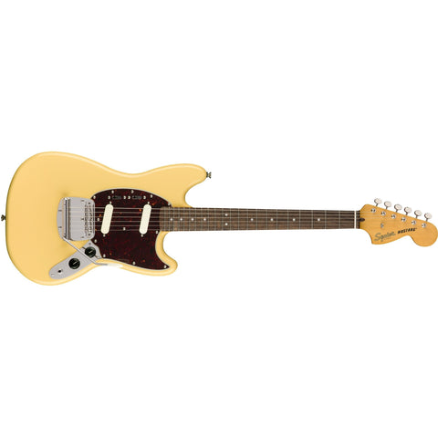 Fender Squier Classic Vibe 60's Mustang Electric Guitar-Vintage White (Discontinued)-Music World Academy