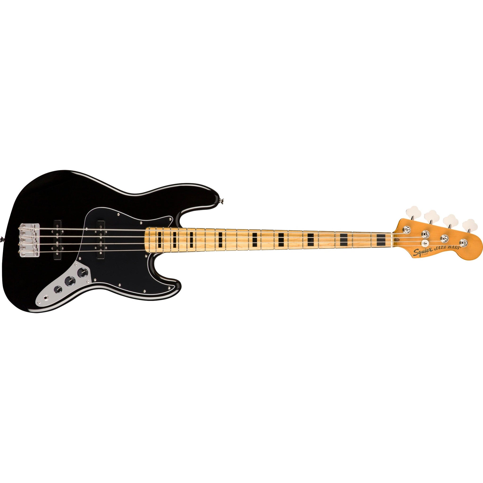 Fender Squier Classic Vibe 70's Jazz Bass MN-Black-Music World Academy