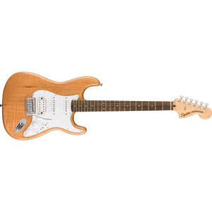 Fender Squier FSR Affinity Series Stratocaster HSS Electric Guitar -Natural (Discontinued)-Music World Academy
