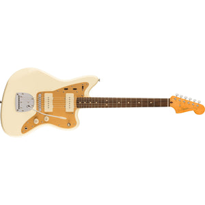 Fender Squier J Mascis Jazzmaster Electric Guitar-Vintage White-Music World Academy