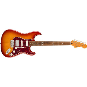 Fender Squier Limited Edition Classic Vibe 60's Stratocaster HSS Electric Guitar-Sienna Sunburst-Music World Academy