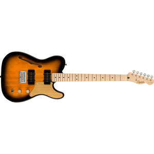 Fender Squier Paranormal Cabronita Telecaster Thinline Electric Guitar MN-2-Color Sunburst (Discontinued)-Music World Academy