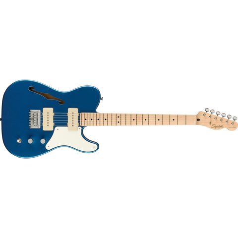 Fender Squier Paranormal Cabronita Telecaster Thinline MN-Lake Placid Blue (Discontinued)-Music World Academy