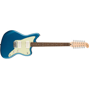 Fender Squier Paranormal Jazzmaster XII 12-String Electric Guitar LRL-Lake Placid Blue-Music World Academy