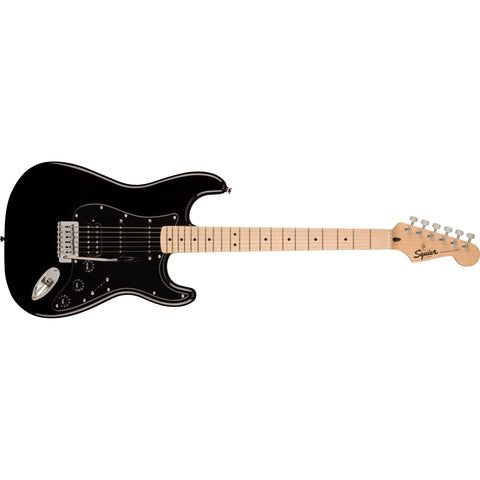 Fender Squier Sonic Stratocaster Electric Guitar HSS MN-Black-Music World Academy