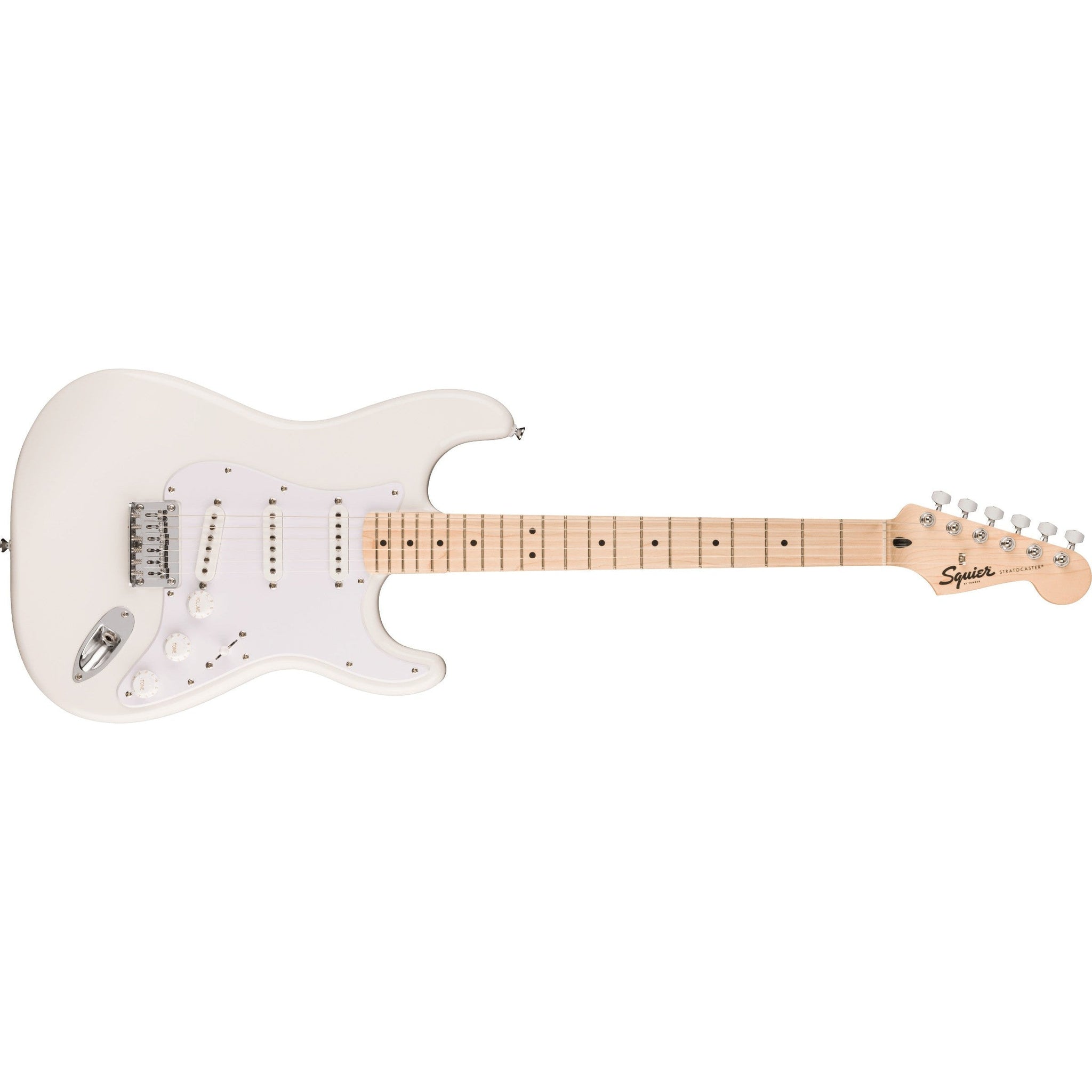 Fender Squier Sonic Stratocaster HT Electric Guitar-Arctic White-Music World Academy