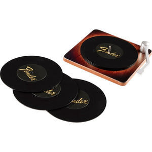 Fender Sunset Turntable Coaster Set-Music World Academy