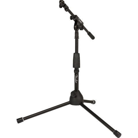 Fender Telescopic Amp Microphone Stand with Boom-Black-Music World Academy