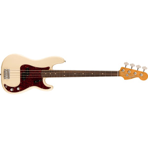 Fender Vintera II 60'S Precision Bass RW with Gig Bag-Olympic White-Music World Academy