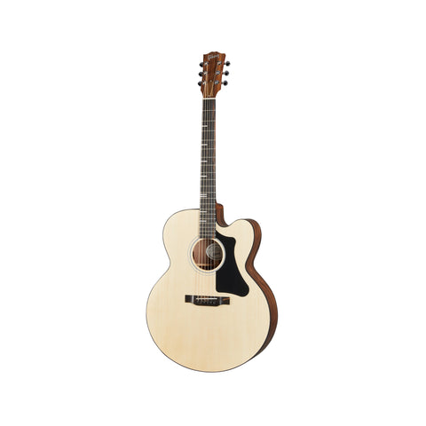 Gibson G-200 EC Acoustic/Electric Guitar with Gig Bag-Antique Natural-Music World Academy