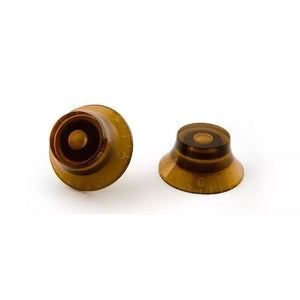 Gibson HK-030 Top Hat Guitar Knobs 4-Pack, Amber-Music World Academy