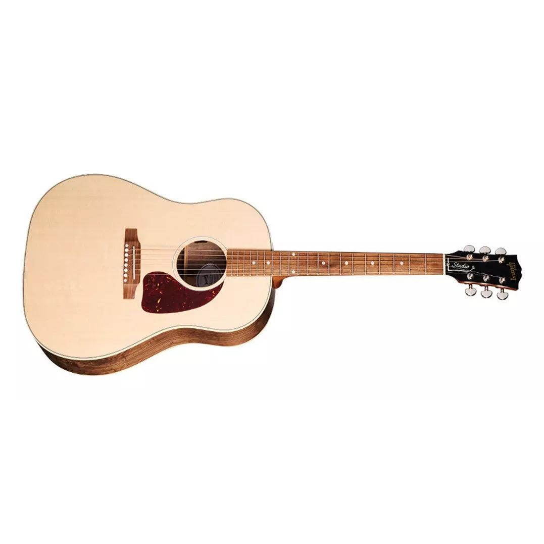 Gibson J-45 Studio Walnut Acoustic/Electric Guitar with Hardshell Case-Natural-Music World Academy