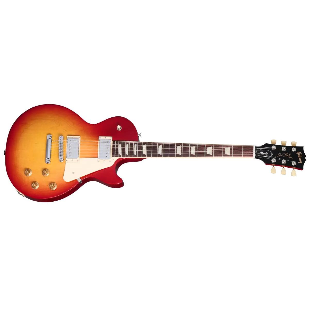 Gibson LPST01HSCH Les Paul Studio Electric Guitar with Gig Bag-Heritage Cherry Burst-Music World Academy