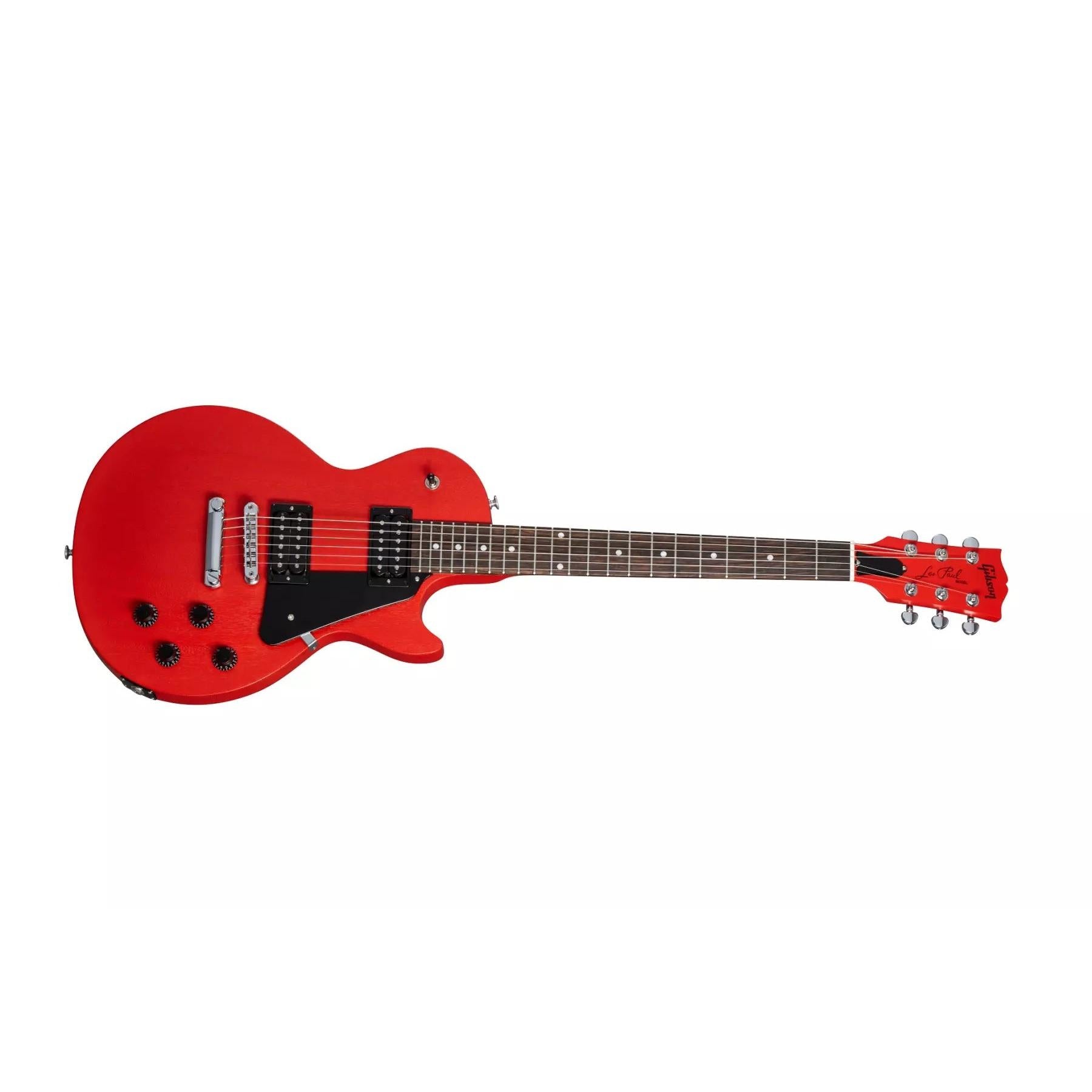 Gibson Les Paul Modern Lite Electric Guitar with Gig Bag-Cardinal Red Satin-Music World Academy