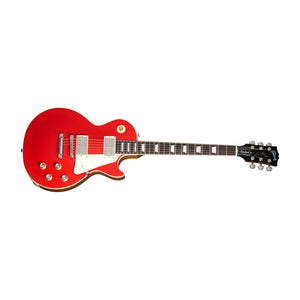 Gibson Les Paul Standard 60's Plaintop Electric Guitar with Hardshell Case-Cardinal Red-Music World Academy