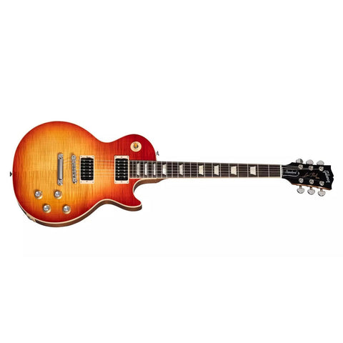 Gibson Les Paul Standard Faded 60's Electric Guitar with Hardshell Case-Vintage Cherry Burst-Music World Academy