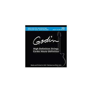 Godin E9 Nickel Electric Guitar Strings Super Tops 9-46-Music World Academy