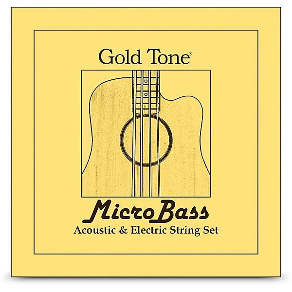 Gold Tone GT-MBS Micro Bass Thundergut Strings 23-25"-Music World Academy