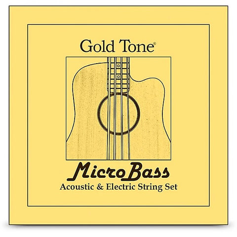 Gold Tone GT-MBS Micro Bass Thundergut Strings 23-25"-Music World Academy