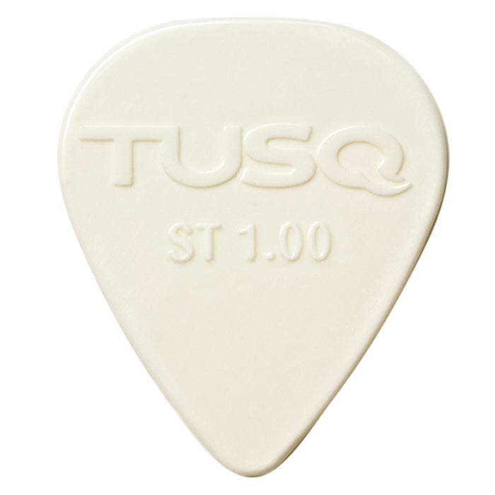 Graph Tech PQP-0100-W6 Tusq Picks 6-Pack 1.00mm White-Music World Academy