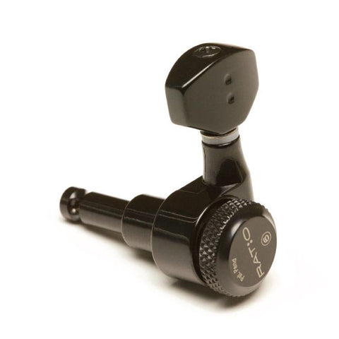 Graph Tech PRL-8721-LB0 Ratio Multi-Geared Tuning Machine Heads 6 In-Line Black-Music World Academy