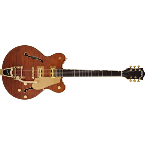 Gretsch Electromatic Limited Edition Broadkaster Hollowbody Electric Guitar-Roundup Orange Stain-Music World Academy