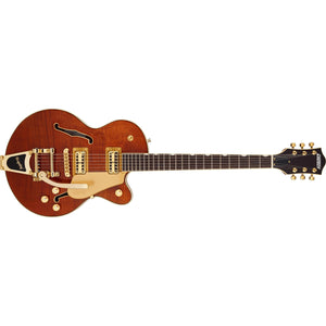 Gretsch Electromatic Limited Edition Broadkaster Jr. Hollowbody Electric Guitar-Roundup Orange Stain-Music World Academy