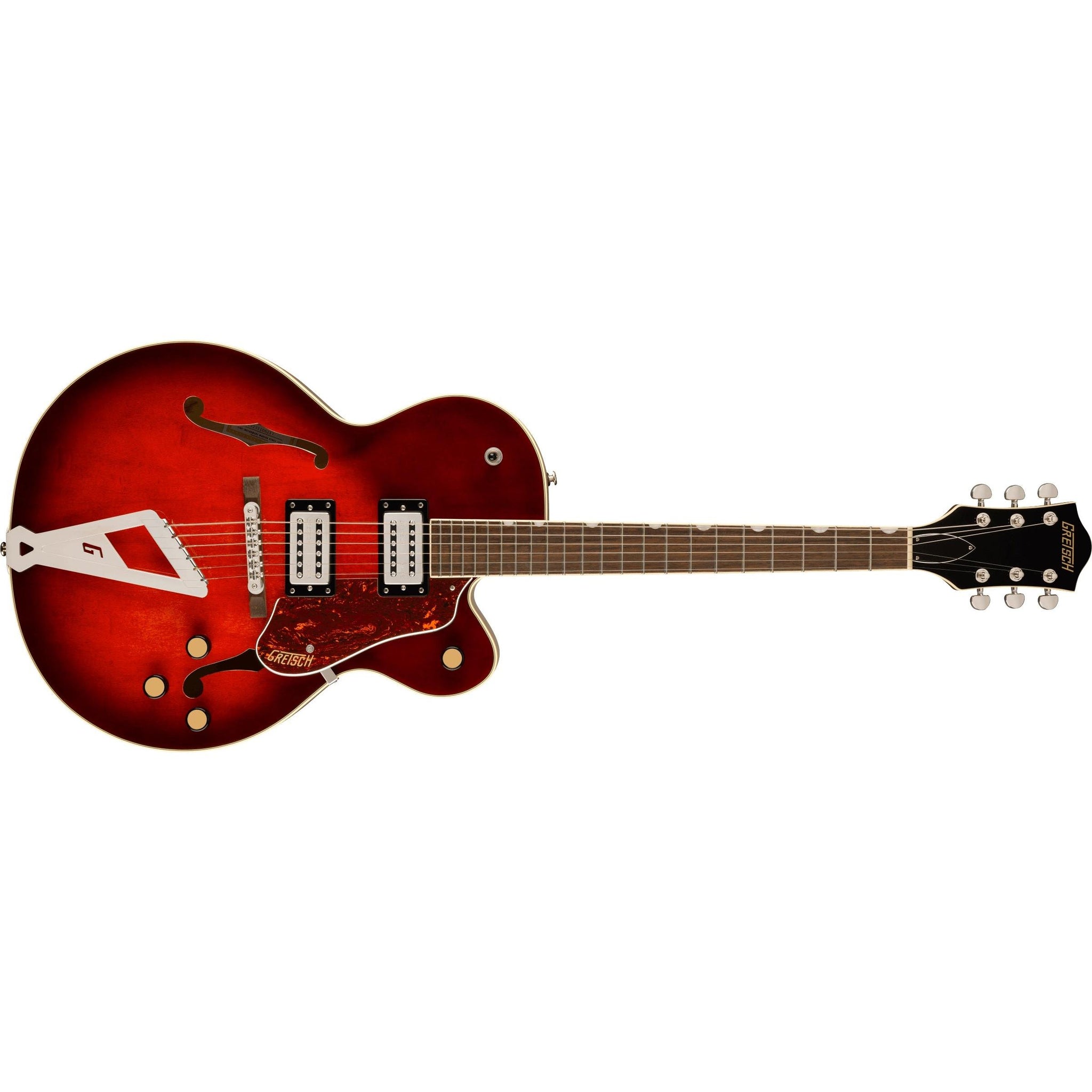 Gretsch G2420 Streamliner Hollowbody Electric Guitar-Claret Burst-Music World Academy