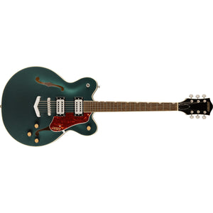 Gretsch G2622 Streamliner Centre Block DC Hollowbody Electric Guitar-Cadillac Green-Music World Academy