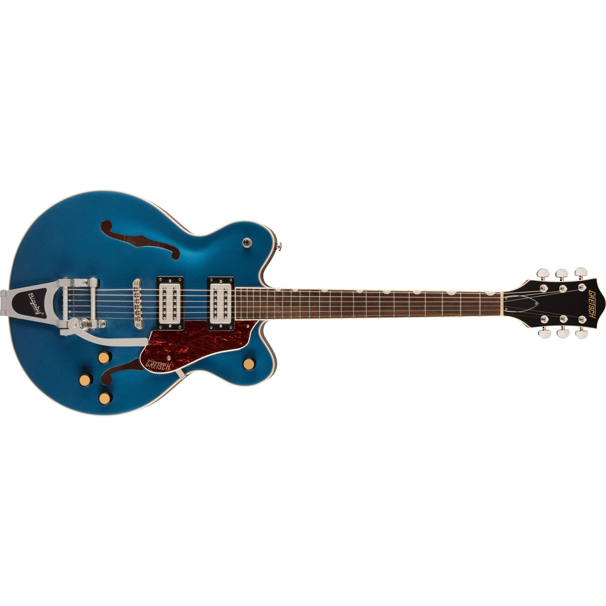 Gretsch G2622T Streamliner Centre Block DC Hollowbody Electric Guitar-Dark Denim-Music World Academy