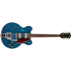 Gretsch G2622T Streamliner Centre Block DC Hollowbody Electric Guitar-Dark Denim-Music World Academy