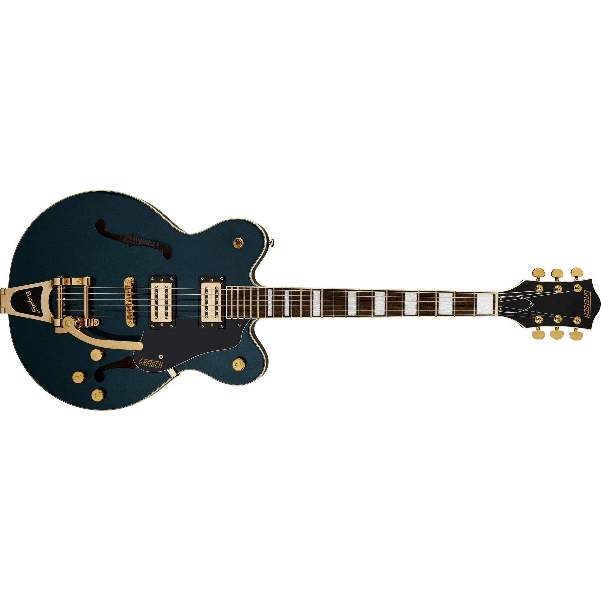 Gretsch G2622TG Limited Edition Streamliner CB DC Hollowbody Guitar-Midnight Sapphire-Music World Academy