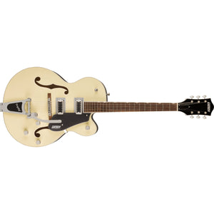 Gretsch G5420T Electromatic Hollowbody Electric Guitar with Bigsby-Vintage White/London Grey-Music World Academy