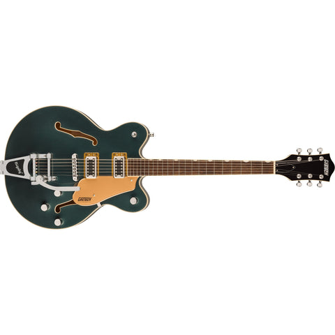 Gretsch G5622T Electromatic Center Block Hollowbody Electric Guitar with Bigsby-Cadillac Green-Music World Academy