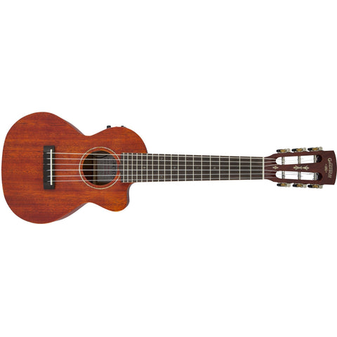 Gretsch G9126-ACE A.C.E Acoustic/Electric Guitar-Ukulele with Gig Bag-Honey Mahogany Stain-Music World Academy