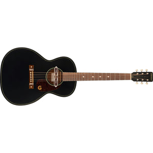 Gretsch Jim Dandy Concert Deltoluxe Acoustic/Electric Guitar-Black Top-Music World Academy