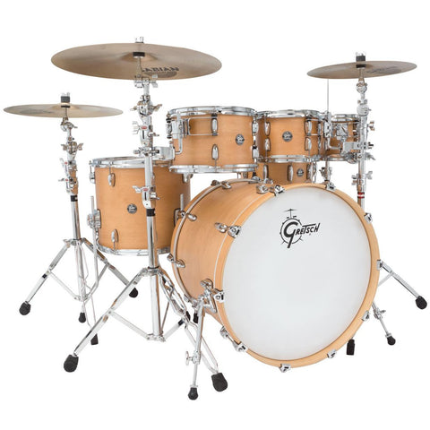 Gretsch Marquee 4-Piece Shell Pack plus Free 8" Tom-Satin Natural (Discontinued)-Music World Academy