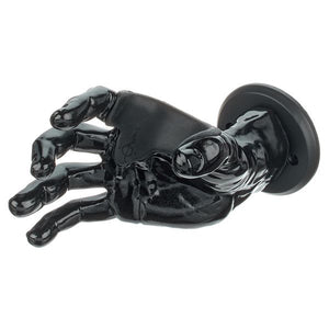 Guitar Grip RT-106R Classic Grip Right Hand Guitar Wall Hanger-Metallic Black-Music World Academy