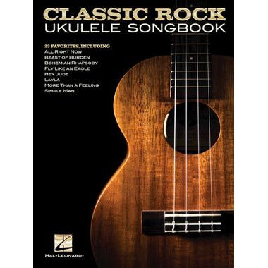 Hal Leonard 201325 Classic Rock Ukulele Songbook-Music World Academy