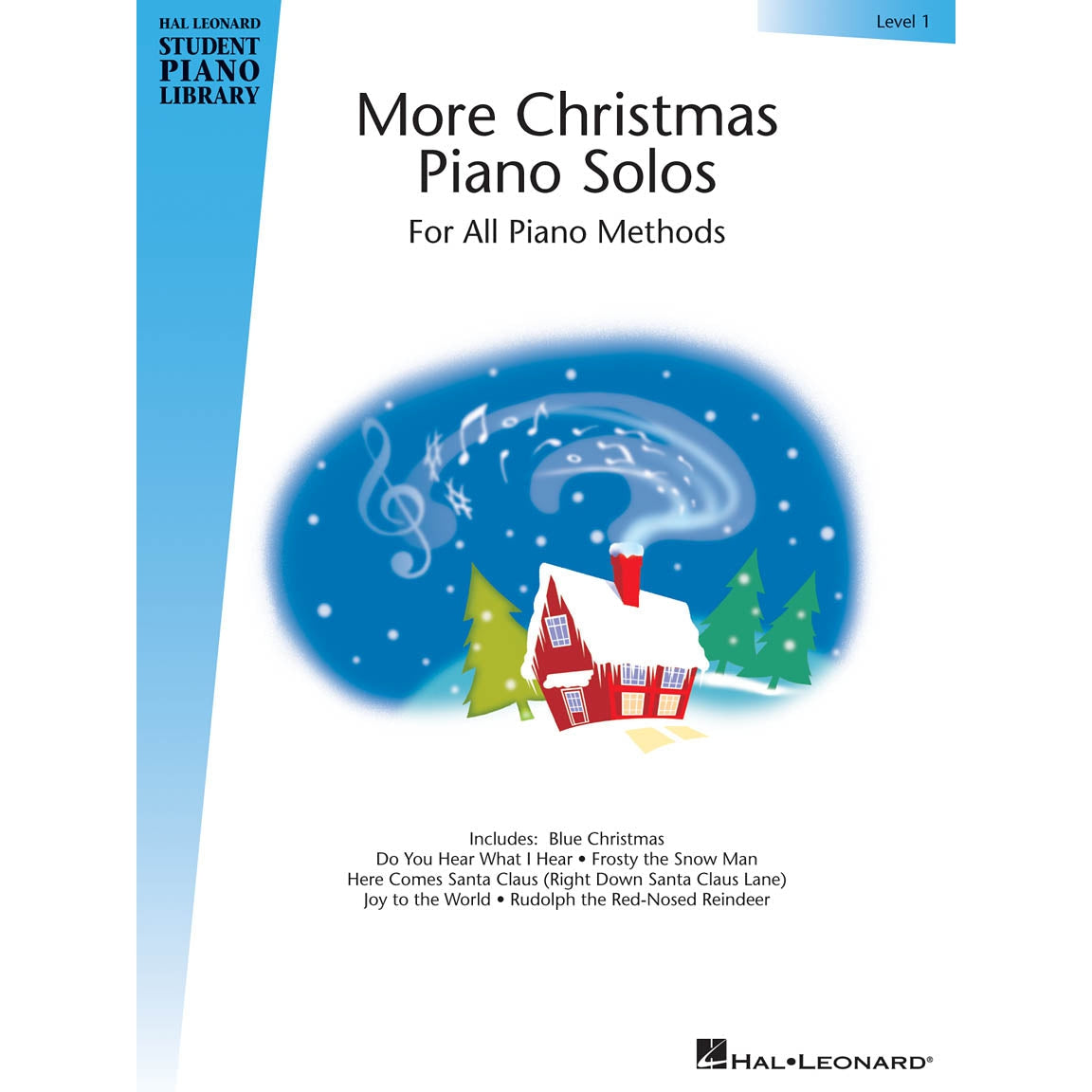 Hal Leonard 296791 More Christmas Piano Solos Level 1-Music World Academy