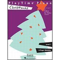 Hal Leonard 420111 Playtime Piano Five-Finger Melodies Christmas Book Level 1-Music World Academy