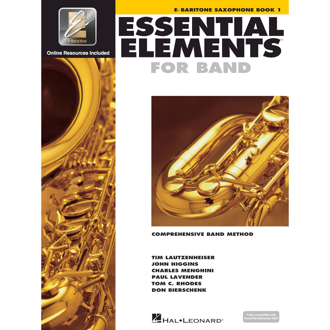 Hal Leonard Essential Elements for Band Baritone Sax Book 1-Music World Academy