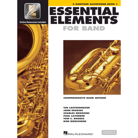 Hal Leonard Essential Elements for Band Baritone Sax Book 1-Music World Academy
