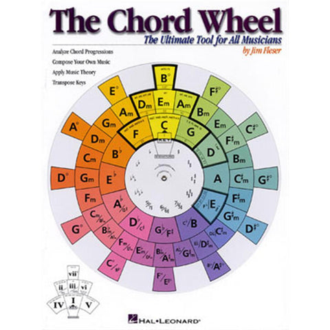 Hal Leonard The Chord Wheel The Ultimate Tool for All Musicians-Music World Academy