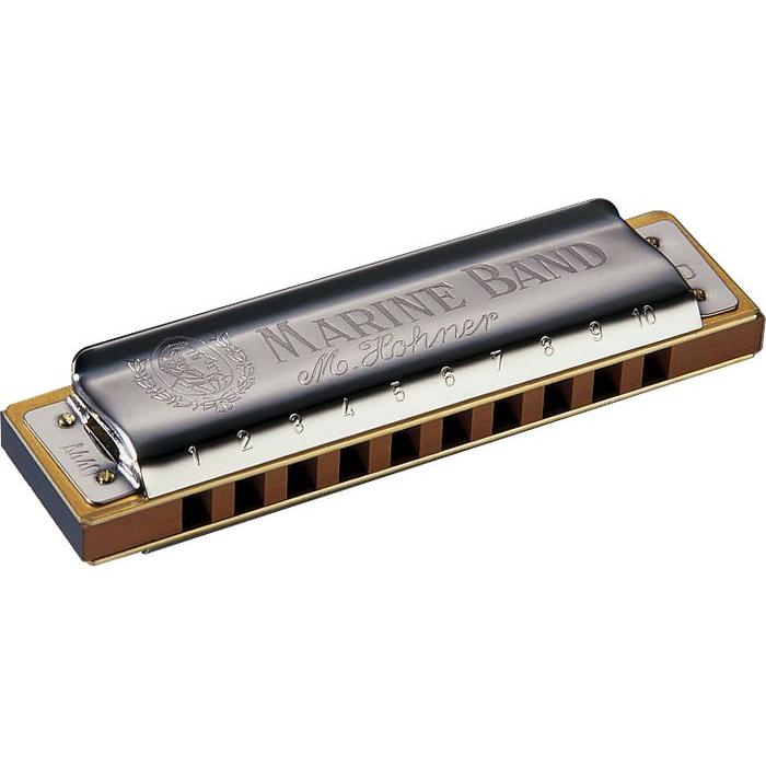 Hohner MBAND-C Harmonica Marine Band Key of C-Music World Academy