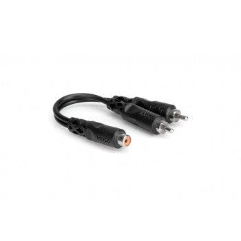 Hosa YRA-105 Y-Cable RCA Female-Dual RCA Male-Music World Academy