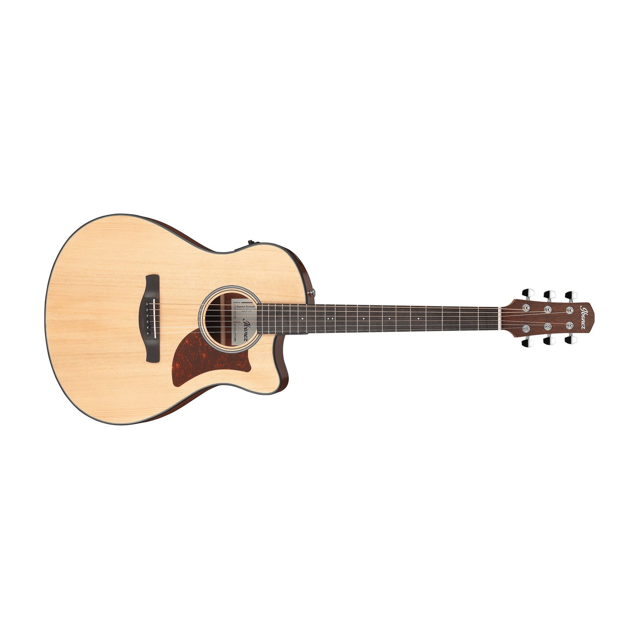 Ibanez AAM50CE-OPN Advanced Acoustic/Electric Guitar-Open Pore Natural-Music World Academy