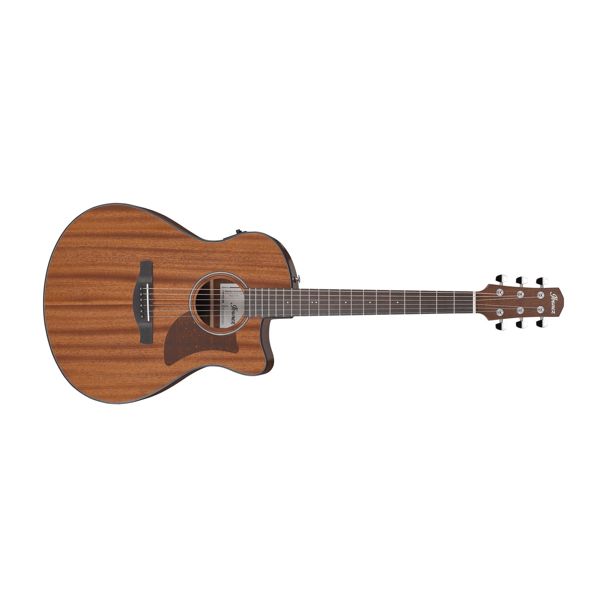 Ibanez AAM54CE-OPN Advanced Series Acoustic/Electric Guitar-Open Pore Natural-Music World Academy