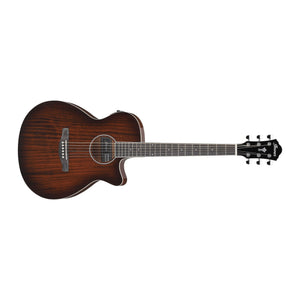 Ibanez AEG7MH-VLS AEG Acoustic/Electric Guitar-Violin Sunburst-Music World Academy