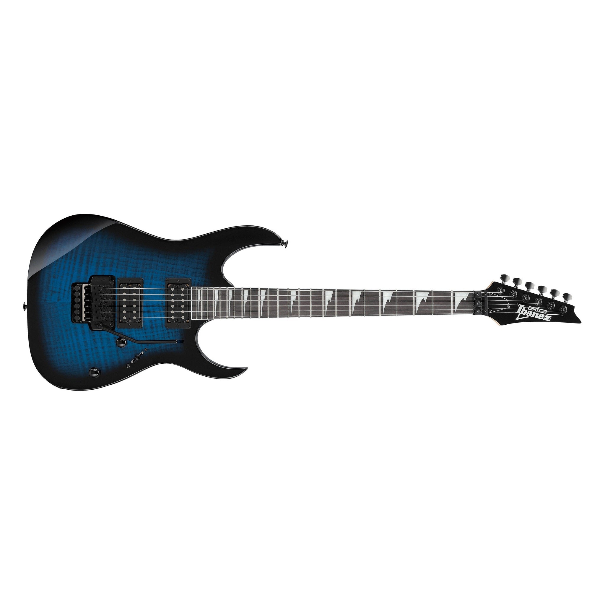 Ibanez GRG320FA-TBS Gio Series Electric Guitar-Transparent Blue Burst-Music World Academy